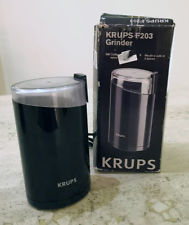 Krups F203 Stainless Steel Twin Blade 75g 200W Coffee Spices Grinder