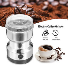 220V Electric Coffee Grinder Grinding Milling Bean Spice Matte Blender UK Plug