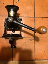 Spong & Co London No 1 Cast Iron Hand Coffee Grinder - Wall / Table Mounted