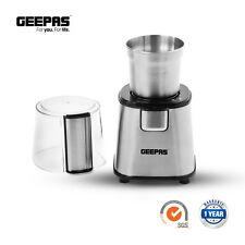 Geepas 220 W Electric Coffee Grinder Wet and Dry Bean Nut & Spice Grinding