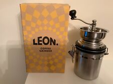 Leon stainless steel coffee grinder