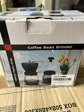 Cooko Manual Coffee Bean Grinder with Canister - Black