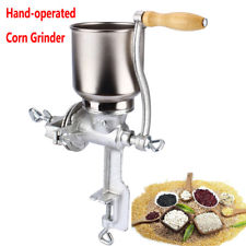 Metal Iron Manual Hand Grains Oat Mill Crank Cast Grinder Corn Coffee Food Wheat