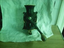 No 1 Cast Iron Spong Coffee Grinder with tray