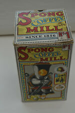 Vintage No.1 Spong Cast Iron Coffee Mill / Grinder with Box