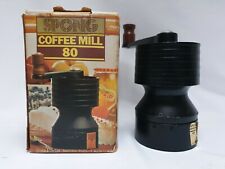 Vintage spong cast iron coffee mill  grinder robert welch moulins a cafe black