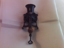 Vintage Spong no 1 black/gold metal coffee grinder