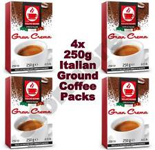 4x 250g (1kg total) ITALIAN GROUND COFFEE PAC