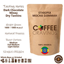 Ethiopia Mocha Djimmah, Freshly Roasted Coffee, Single Origin, 100% Arabica