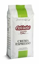 Crema Espresso Carraro 1927  Italian Whole Coffee Beans Blend - Free UK Delivery