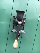 Spong &co no 1. Vintage iron wall mounted coffee grinder