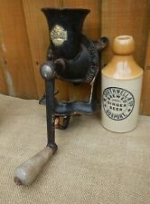 Vintage Spong No 1 Coffee Mill Grinder Cast Iron Made in England ~ Kitchenalia