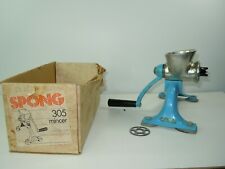 Vintage retro spong 305 table top mincer / grinder