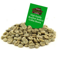 4kg Brazil Santos Raw Arabica Green Coffee Beans for Home Roasting. Free P&P