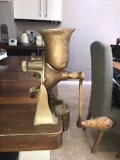 Vintage/ Antique Spong No.1 Cast Iron Coffee Mill/Grinder. London, England.