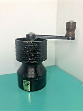 Vintage Used Cast Iron SPONG Coffee Mill Moulins a Cafe Grinder England Heavy
