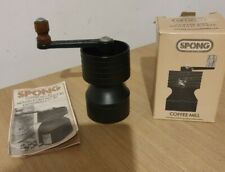 Cast iron Spong 80 Coffee Grinder Mill Robert Welch Salter No2. Made in England.