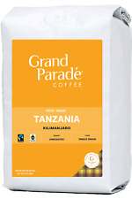 Fresh Green Coffee Beans, 3 lbs Tanzania AA Kilimanjaro Specialty Raw, Unroasted