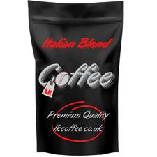 PREMIUM Fresh Italian Dark Blend Coffee Whole Bean or Ground UK Drum Roasted