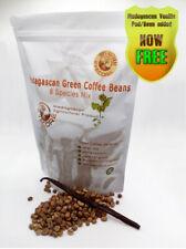 Green Coffee Beans Madagascan 8 Species Mix + Vanilla Pod FREE