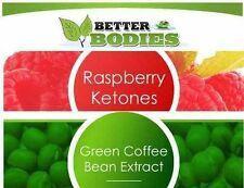 Raspberry Ketone + Green Coffee Bean Extract Diet Weight Loss Slimming Pills