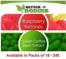 Raspberry ketones & green coffee bean extract