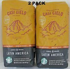 Starbucks CASI CIELO 2 lbs Whole Bean Coffee Med Roast BB 2/20 Guatemala Antigua