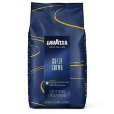 Lavazza Super Crema Whole Bean Coffee Blend, Medium Espresso Roast, 2.2 Pound