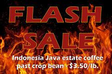5 LB Indonesia Java Green Coffee Beans - rich