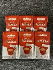 Pack of 6 - Lavazza Qualita Rossa Roasted Gro