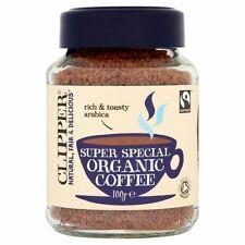 Clipper Coffee Fairtrade Organic Instant Free